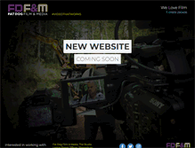 Tablet Screenshot of fatdogfilm.com